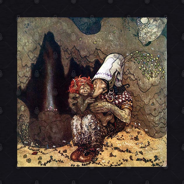 Mother Love - John Bauer by forgottenbeauty